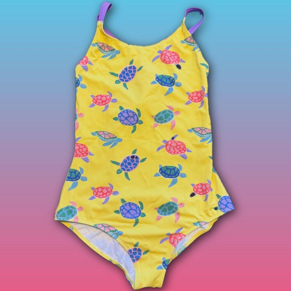 EUC 13-14 Mini Boden 🐢🐢🐢 swimsuit
